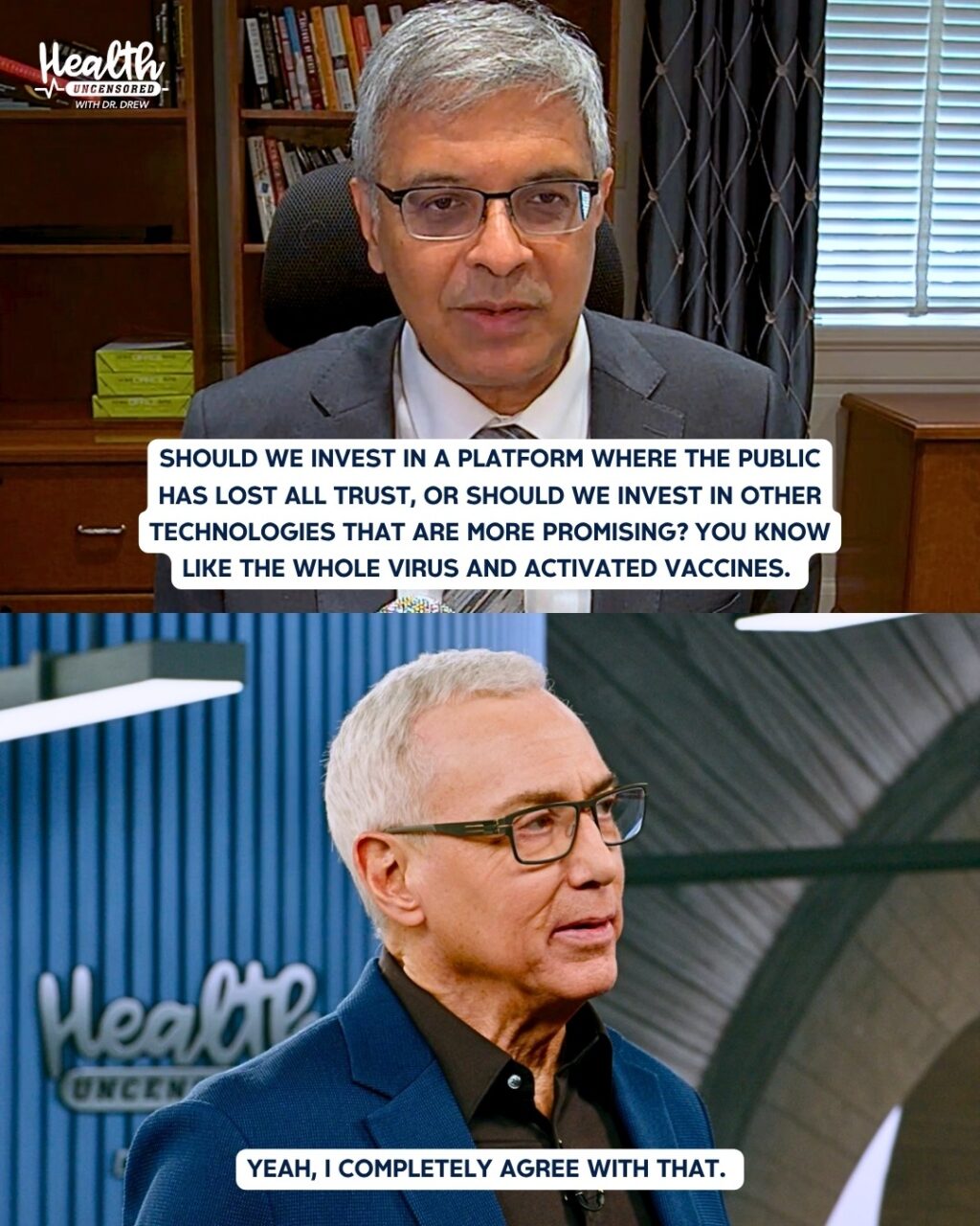 Instagram post from healthuncensoredwithdrdrew. This post is in position 15.