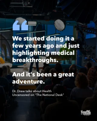 Instagram post from healthuncensoredwithdrdrew. This post is in position 2.